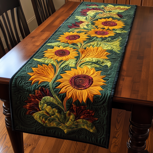 Sunflowers Quilted Table Runner GFTOTL309