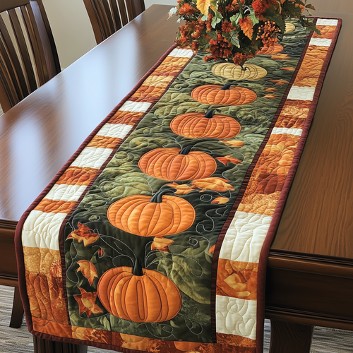 Pumpkins Quilted Table Runner GFTOTL322