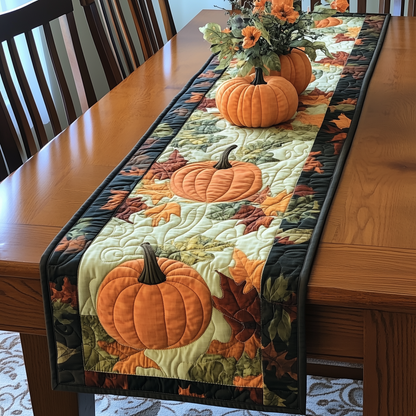 Pumpkins Quilted Table Runner GFTOTL323