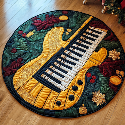 Guitar Harmony Quilted Round Mat GFTOTL582