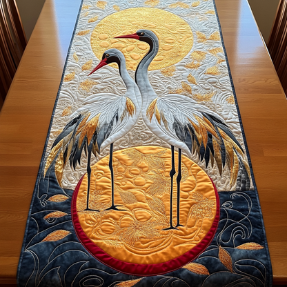 Crane Couple Quilted Table Runner GFTOTL610