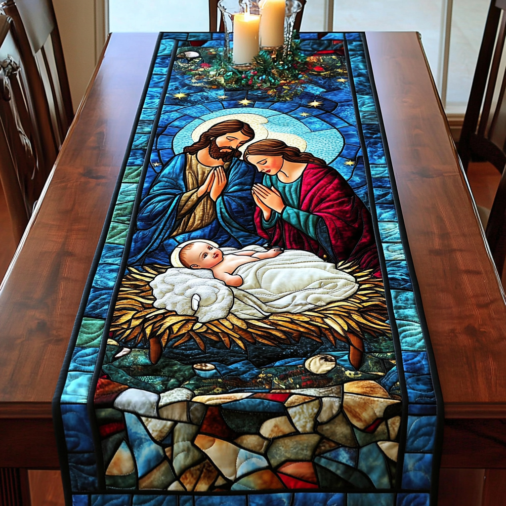 The Season The Reason Quilted Table Runner GFTOTL611