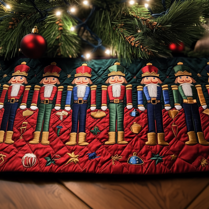 Nutcrackers Quilted Tree Skirt GFTOTL678