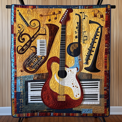 Music Symphony Quilted Blanket GFTOTL958