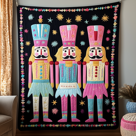 Christmas Nutcracker Quilted Blanket GFTOTL988