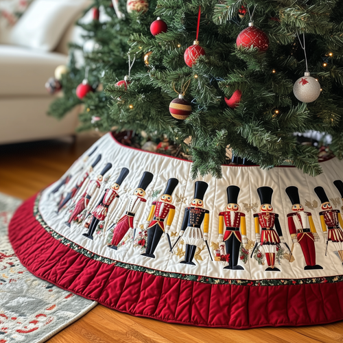 Nutcracker Quilted Tree Skirt GFTOTP030