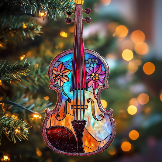 Elegant Violin Mica Ornament GFTOTP1132