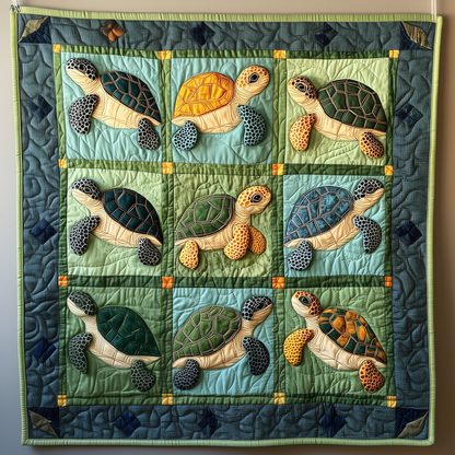 Sea Turtle Quilted Blanket GFTOTP1301