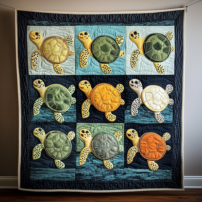 Sea Turtle Quilted Blanket GFTOTP1304