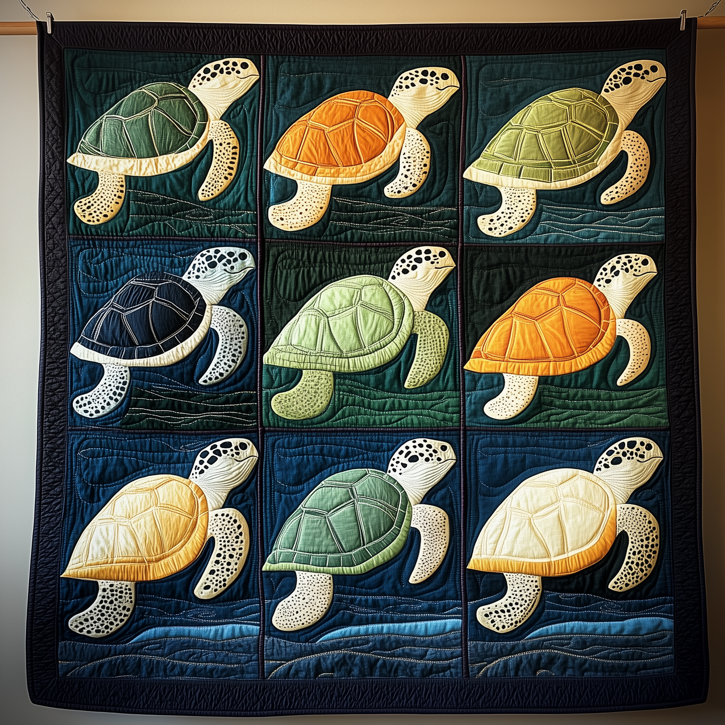 Sea Turtle Quilted Blanket GFTOTP1306