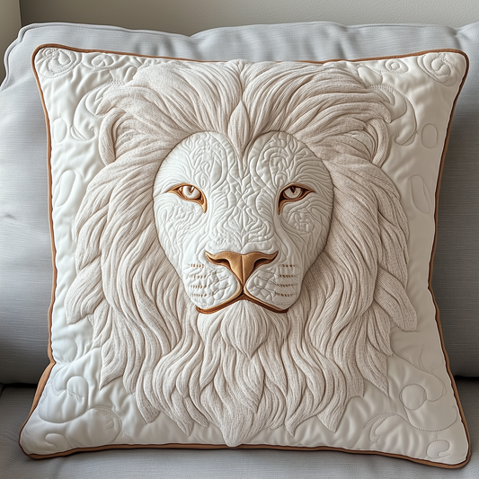 Majestic Lion Quilted Pillow Case GFTOTP1341