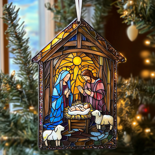 Nativity Mica Ornament GFTOTP1470