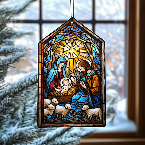 Nativity Mica Ornament GFTOTP1473