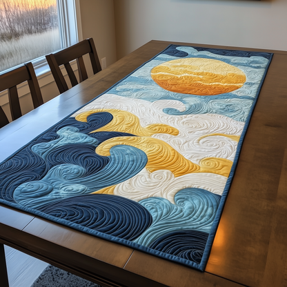 Sea Wave Quilted Table Runner GFTOTP162