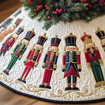 Christmas Nutcracker Quilted Tree Skirt GFTOTP1693