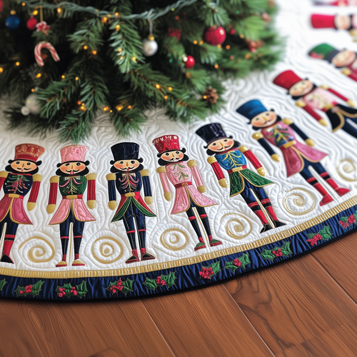 Christmas Nutcracker Quilted Tree Skirt GFTOTP1695