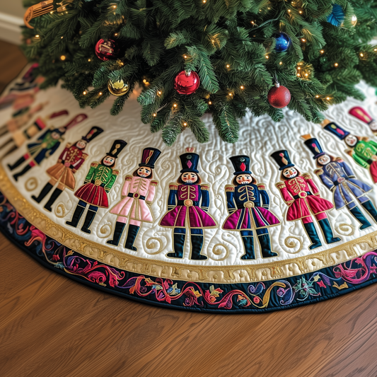 Christmas Nutcracker Quilted Tree Skirt GFTOTP1697