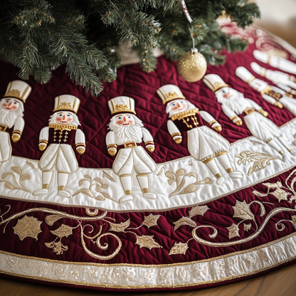 Christmas Nutcracker Quilted Tree Skirt GFTOTP1704