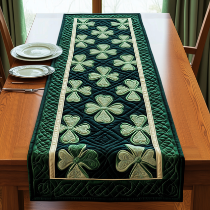 Irish Shamrock Quilted Table Runner GFTOTP2094