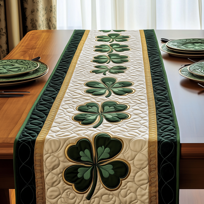 Irish Shamrock Quilted Table Runner GFTOTP2097