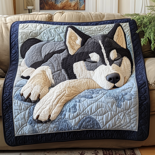 Sleepy Husky Quilted Blanket GFTOTP2502