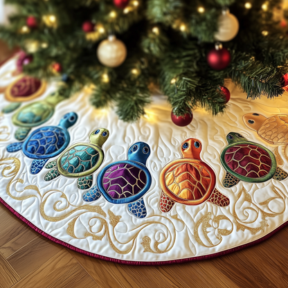 Turtle Quilted Tree Skirt GFTOTP289