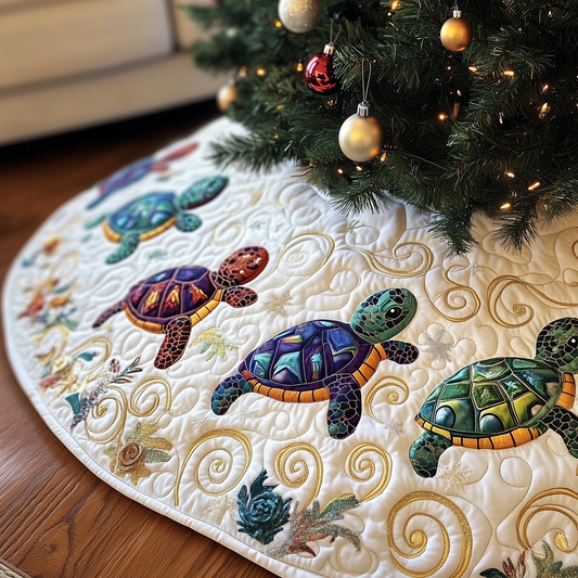 Turtle Quilted Tree Skirt GFTOTP290