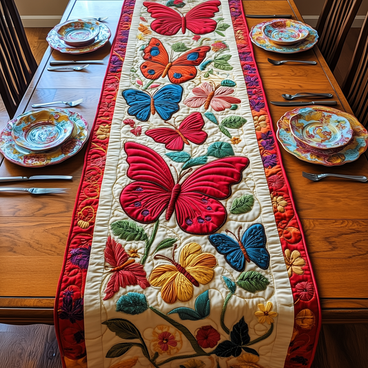 Butterfly Haven Quilted Table Runner GFTOTP2912