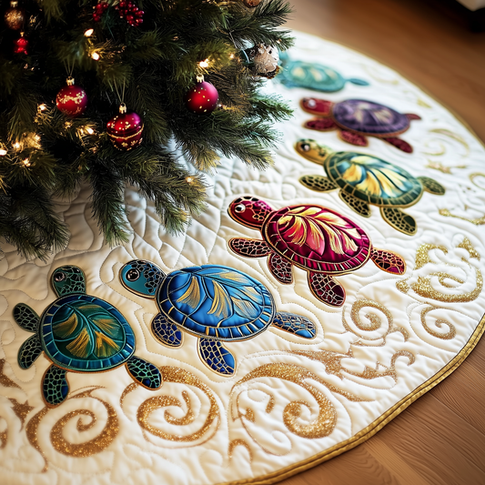 Turtle Quilted Tree Skirt GFTOTP291