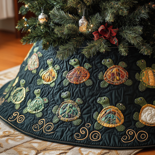 Turtle Quilted Tree Skirt GFTOTP292