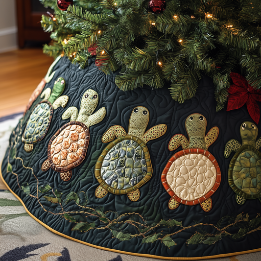 Turtle Quilted Tree Skirt GFTOTP293