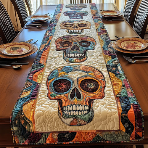 Mistique Skull Quilted Table Runner GFTOTP2962