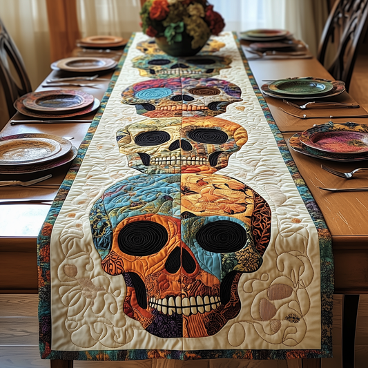 Mistique Skull Quilted Table Runner GFTOTP2964