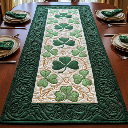 Irish Shamrock Quilted Table Runner GFTOTP2981