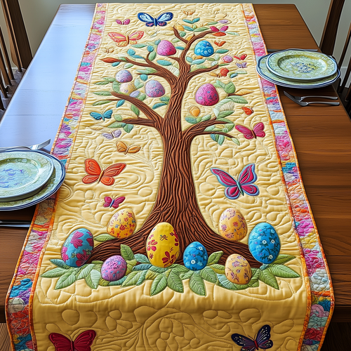 Tree Of Eggs Quilted Table Runner GFTOTP2987