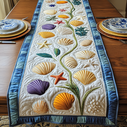 Ocean Treasures Quilted Table Runner GFTOTP3327