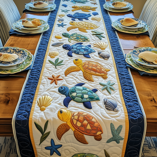 Ocean Treasures Quilted Table Runner GFTOTP3330