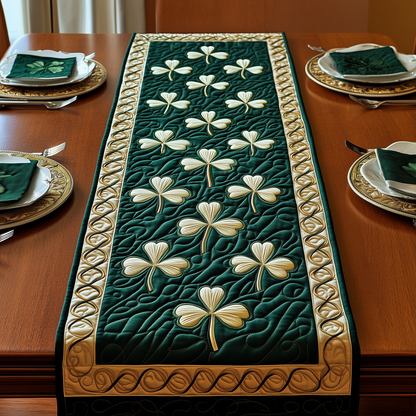 Irish Shamrock Quilted Table Runner GFTOTP3379