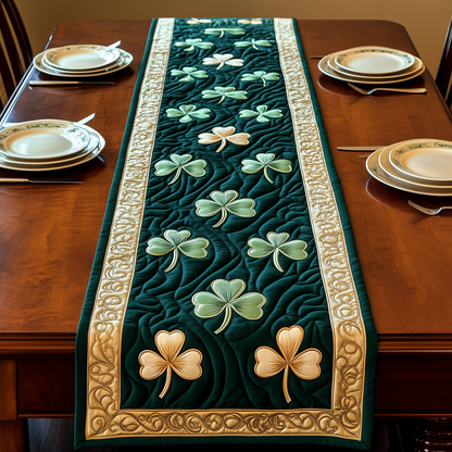 Irish Shamrock Quilted Table Runner GFTOTP3380