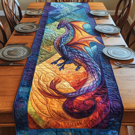 Majestic Dragon Quilted Table Runner GFTOTP3582