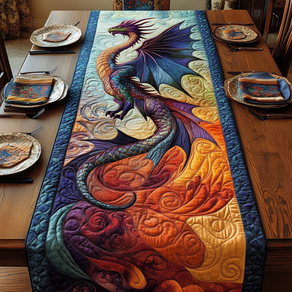 Majestic Dragon Quilted Table Runner GFTOTP3586