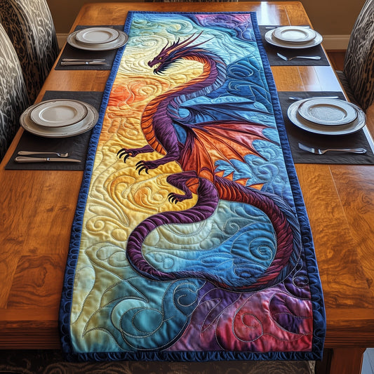 Majestic Dragon Quilted Table Runner GFTOTP3587