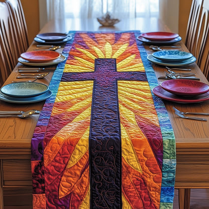 Vibrant Rays of Hope Quilted Table Runner GFTOTP3595