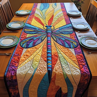 Vibrant Dragonfly Quilted Table Runner GFTOTP3620