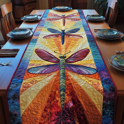 Dragonfly Glow Quilted Table Runner GFTOTP3636