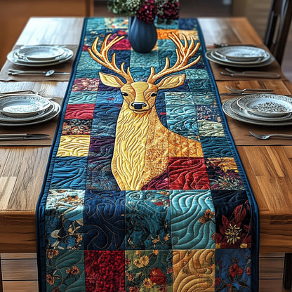 Radiant Deer Quilted Table Runner GFTOTP3822