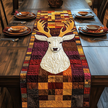 Radiant Deer Quilted Table Runner GFTOTP3824