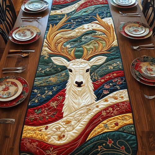 Radiant Deer Quilted Table Runner GFTOTP3825