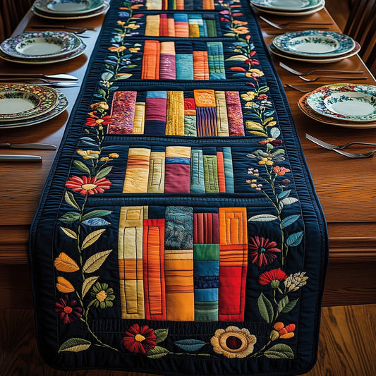 Literary Haven Quilted Table Runner GFTOTP3922