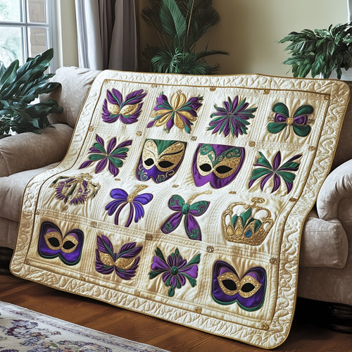 Mardi Gras Quilted Blanket GFTOTP4033